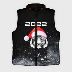 Мужской жилет Новогодний тигр 2022