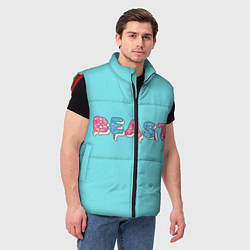 Мужской жилет Mr Beast Donut, цвет: 3D-красный — фото 2