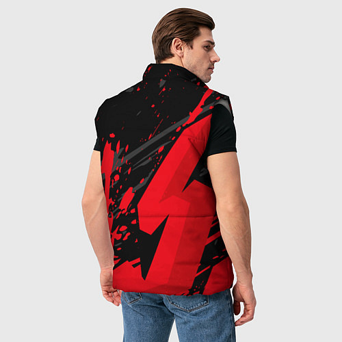 Мужской жилет MAZDA, МАЗДА / 3D-Светло-серый – фото 4