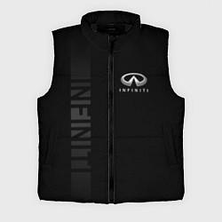 Мужской жилет Infiniti, Инфинити, цвет: 3D-черный