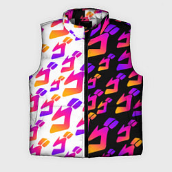 Мужской жилет JOJO BIZARRE ADVENTURE ДЖО ДЖО УЗОР, цвет: 3D-светло-серый