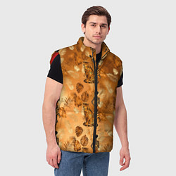 Мужской жилет Дама с тигром, цвет: 3D-красный — фото 2