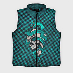Мужской жилет SKULL & SNAKE, цвет: 3D-черный