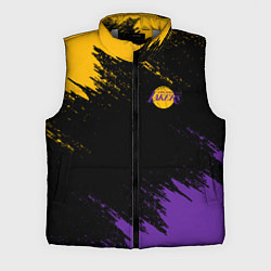 Мужской жилет LAKERS БРЫЗГИ КРАСОК, цвет: 3D-светло-серый