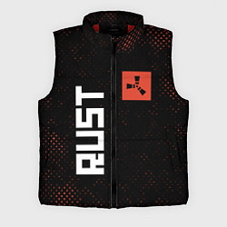 Мужской жилет RUST - Гранж, цвет: 3D-красный