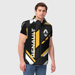 Мужской жилет RENAULT GEOMETRY SPORT, цвет: 3D-светло-серый — фото 2