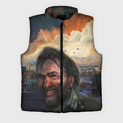 Мужской жилет Disco Elysium Harrier Du Bois, цвет: 3D-черный