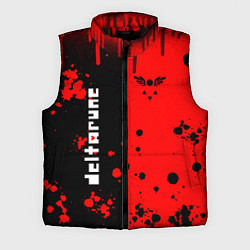 Мужской жилет Deltarune black & red