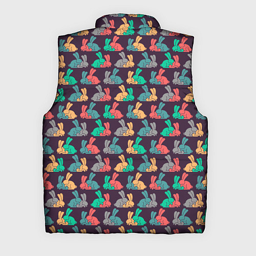 Мужской жилет Кролики 18 / 3D-Красный – фото 2