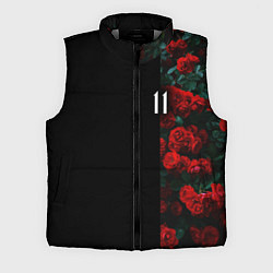 Мужской жилет РОЗЫ 11, цвет: 3D-светло-серый