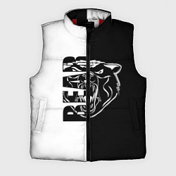 Мужской жилет BEAR Медведь, цвет: 3D-красный