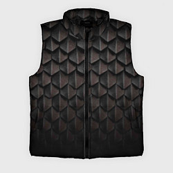 Мужской жилет Чешуя Дракона black edition, цвет: 3D-черный