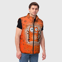 Мужской жилет Kot da Vinci, цвет: 3D-черный — фото 2