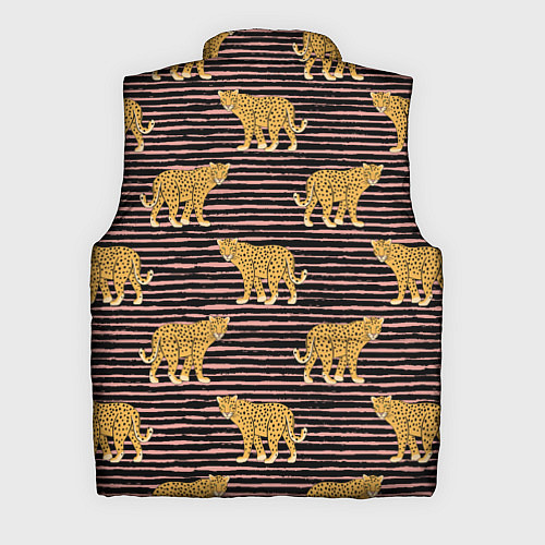 Мужской жилет Леопарды паттерн / 3D-Красный – фото 2
