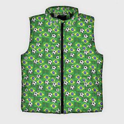 Мужской жилет Бразилия футбол