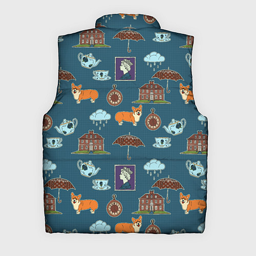 Мужской жилет Англия паттерн / 3D-Красный – фото 2