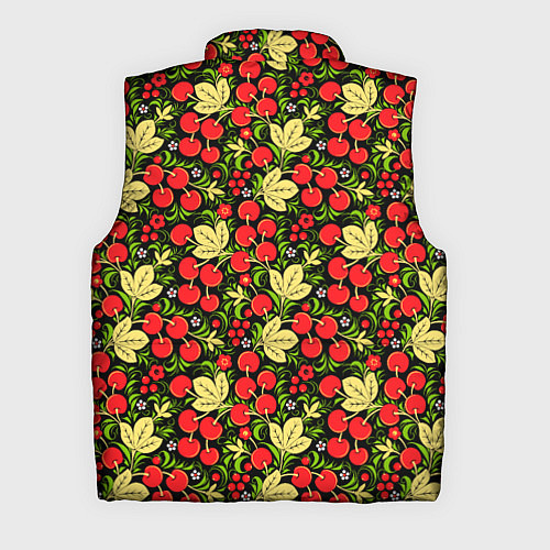 Мужской жилет Черешни хохлома / 3D-Красный – фото 2