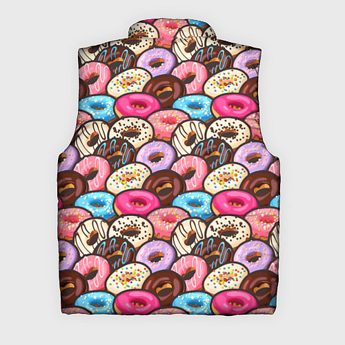 Мужской жилет Sweet donuts / 3D-Красный – фото 2