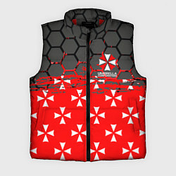 Мужской жилет Umbrella Corporation - Соты, цвет: 3D-красный
