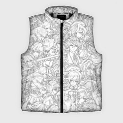 Мужской жилет ПЕРСОНАЖИ МАНГА ГЕНШИН ИМПАКТ