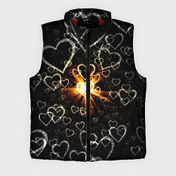 Мужской жилет Star in the Heart, цвет: 3D-красный