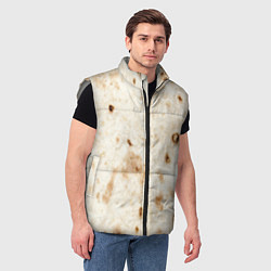 Мужской жилет Лаваш - тексутра, цвет: 3D-светло-серый — фото 2