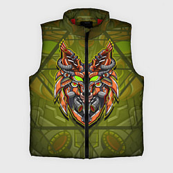 Мужской жилет Кибер-лис, цвет: 3D-красный