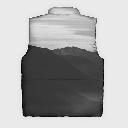 Мужской жилет ТЕМНЫЕ ГОРЫ / 3D-Красный – фото 2