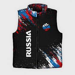 Мужской жилет Russia Штрихи в цвет Флага
