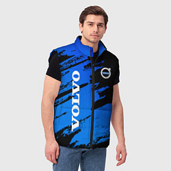 Мужской жилет Volvo - Градиент, цвет: 3D-черный — фото 2