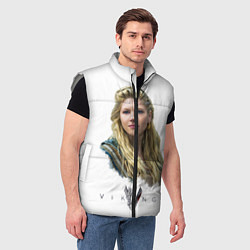 Мужской жилет Лагерта Викинги, цвет: 3D-светло-серый — фото 2