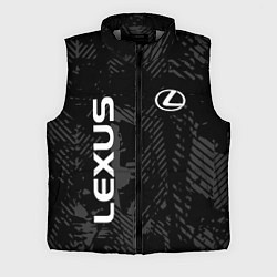Мужской жилет Lexus, Лексус черно серый