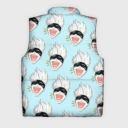 Мужской жилет Узор с Сатору / 3D-Красный – фото 2