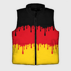 Мужской жилет Флаг Германии потёки