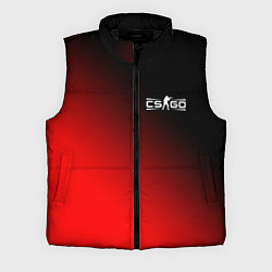 Мужской жилет CSGO КСГО Минимализм, цвет: 3D-черный