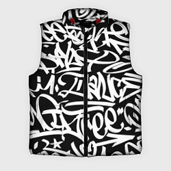 Мужской жилет КРУТОЕ ГРАФФИТИ Я РЭПЕР, цвет: 3D-красный