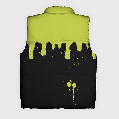 Мужской жилет Smiley Смайл Брызги / 3D-Красный – фото 2