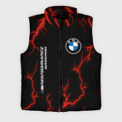 Мужской жилет BMW Autosport Молнии, цвет: 3D-красный