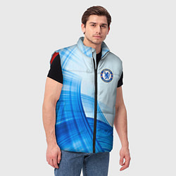 Мужской жилет Chelsea FC челси фк, цвет: 3D-красный — фото 2