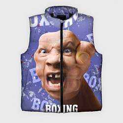 Мужской жилет Boxing - фиолетовый, цвет: 3D-черный