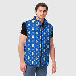 Мужской жилет Blue Dope Camo Dope Street Market, цвет: 3D-черный — фото 2