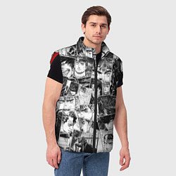 Мужской жилет Berserk pattern, цвет: 3D-красный — фото 2