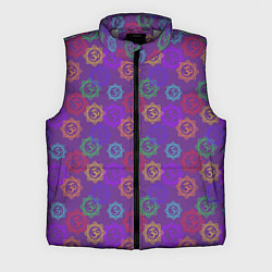 Мужской жилет Мантра ОМ - Аум, цвет: 3D-светло-серый