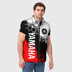 Мужской жилет YAMAHA - ЯМАХА, цвет: 3D-черный — фото 2