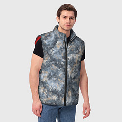 Мужской жилет Камуфляж Паук Горы, цвет: 3D-красный — фото 2