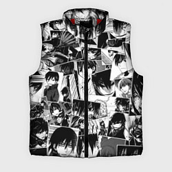 Мужской жилет Темнее чёрного паттерн