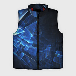 Мужской жилет Трехмерные кубы, цвет: 3D-красный