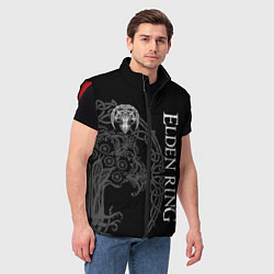 Мужской жилет СВЯТОЕ ДРЕВО МИКЕЛЛЫ ЕЛДЕН РИНГ, цвет: 3D-красный — фото 2