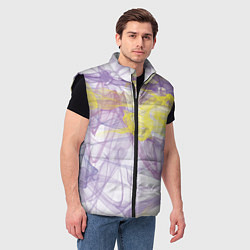 Мужской жилет Розы Дополнение Коллекция Get inspired! 788-r1, цвет: 3D-черный — фото 2