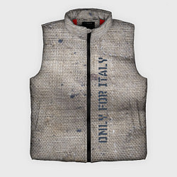 Мужской жилет Only for Italy Мешковина Авангард Hype
